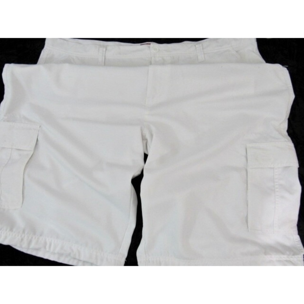 SB Royal Blue Cargo Shorts Utility Cargos  White - Sz 50  Belted‎